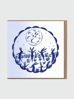 Greeting Card - Under The Moon