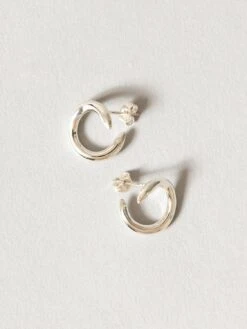 Ivy Pierce Earrings - Thick 11 Ivy Pierce Earrings - Thick -Rikumo Byoka Ivy Pierce Earrings Thick Silver 1