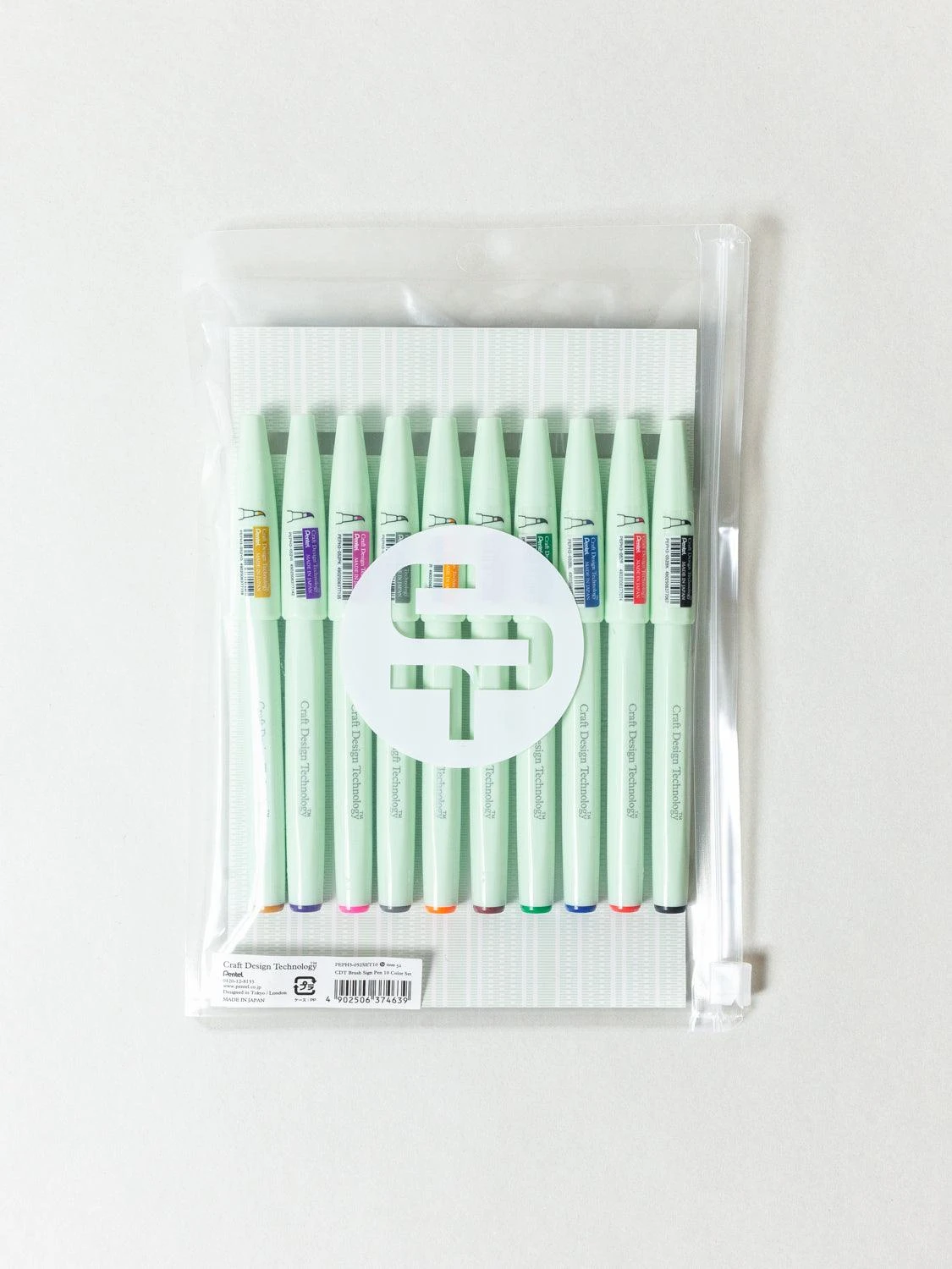 CDT Brush Sign Pens - 10-Pack, Assorted Colors - Image 4