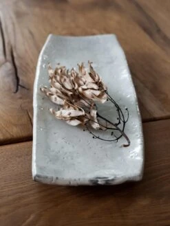 Ara Minoyaki Long Plate -Rikumo Ceramics Lifestyle 23