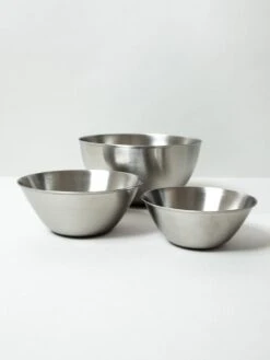 Sori Yanagi Stainless Steel Mixing Bowl