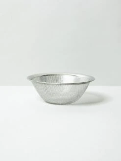 Sori Yanagi Stainless Steel Strainer -Rikumo Endo Shouji Co Sori Yanagi Stainless Steel Strainer 7.5 1