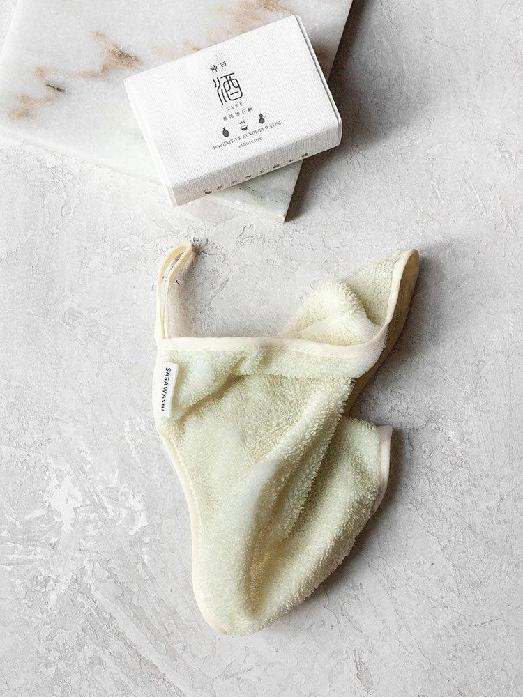 Sasawashi Face Scrub Towel 4 Sasawashi Face Scrub Towel - Image 2