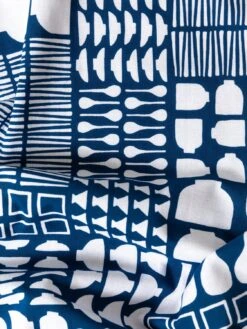 Kamawanu Tenugui - Kitchenware -Rikumo Four Design Kamawanu Tenugui Kitchenware Navy 3