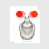 Greeting Card - Bunny Balloons 2 Greeting Card - Bunny Balloons -Rikumo Greeting Card Template BirthdayBunny