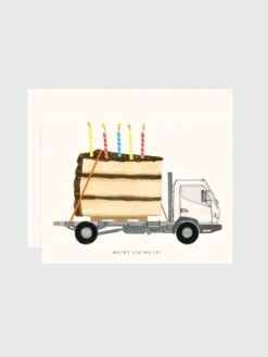 Greeting Card - Happy Birthday Big Slice Of Cake