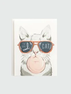 Greeting Card - One Cool Cat