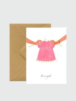 Greeting Card - It's A Girl!