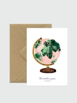 Greeting Card - World