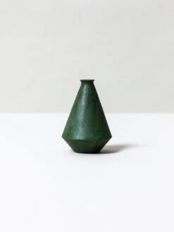 H. Okuzawa Bud Vase 14 H. Okuzawa Bud Vase -Rikumo Hana Okuzawa Bud Vase Blue Green Medium 1