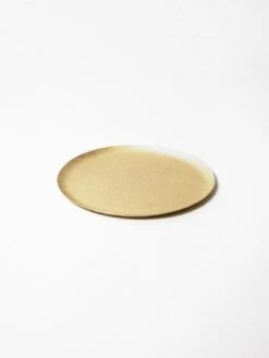 H Okuzawa Plate 13 H Okuzawa Plate -Rikumo Hana Okuzawa Plate Brass Medium 1