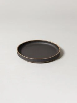 Hasami Porcelain Plate - Matte -Rikumo Hasami Porcelain Plate Matte Black 71 4 2