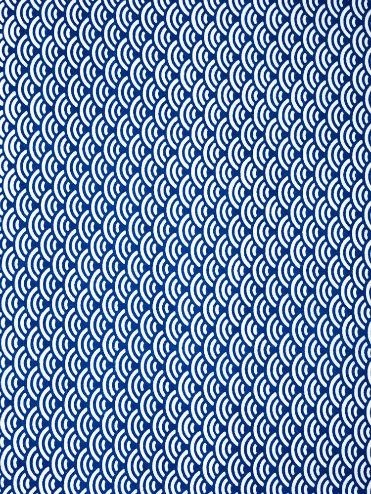 Kamawanu Tenugui - Blue Waves 4 Kamawanu Tenugui - Blue Waves - Image 2