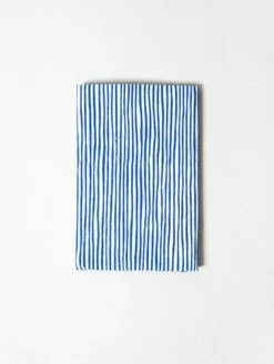 Kamawanu Tenugui - Wavy Blue Stripes