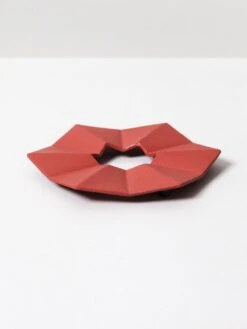 Iwachu Cast Iron Trivet - Origami Red -Rikumo Iwachu Cast Iron Trivet Origami Red 5