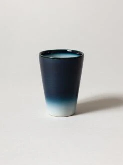 Tobe-Yaki Ceramic Cup - Aoumi 10 Tobe-Yaki Ceramic Cup - Aoumi -Rikumo Joshua Kobo Tobe Yaki Ceramic Cup Aoumi Medium 1
