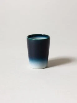 Tobe-Yaki Ceramic Cup - Aoumi 11 Tobe-Yaki Ceramic Cup - Aoumi -Rikumo Joshua Kobo Tobe Yaki Ceramic Cup Aoumi Small 1