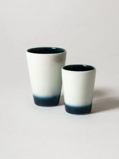Rikumo 49 Tobe-Yaki Ceramic Cup - Shiraumi