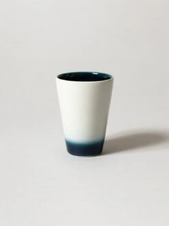 Tobe-Yaki Ceramic Cup - Shiraumi 9 Tobe-Yaki Ceramic Cup - Shiraumi -Rikumo Joshua Kobo Tobe Yaki Ceramic Cup Shiraumi Medium 1