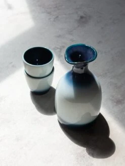 Tobe-Yaki Sake Server - Shiraumi 11 Tobe-Yaki Sake Server - Shiraumi -Rikumo Joshua Kobo Tobe Yaki Lifestyle 4