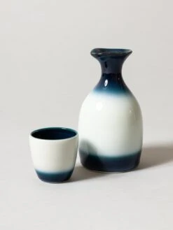 Tobe-Yaki Sake Server - Shiraumi 9 Tobe-Yaki Sake Server - Shiraumi -Rikumo Joshua Kobo Tobe Yaki Sake Server Shiraumi 2