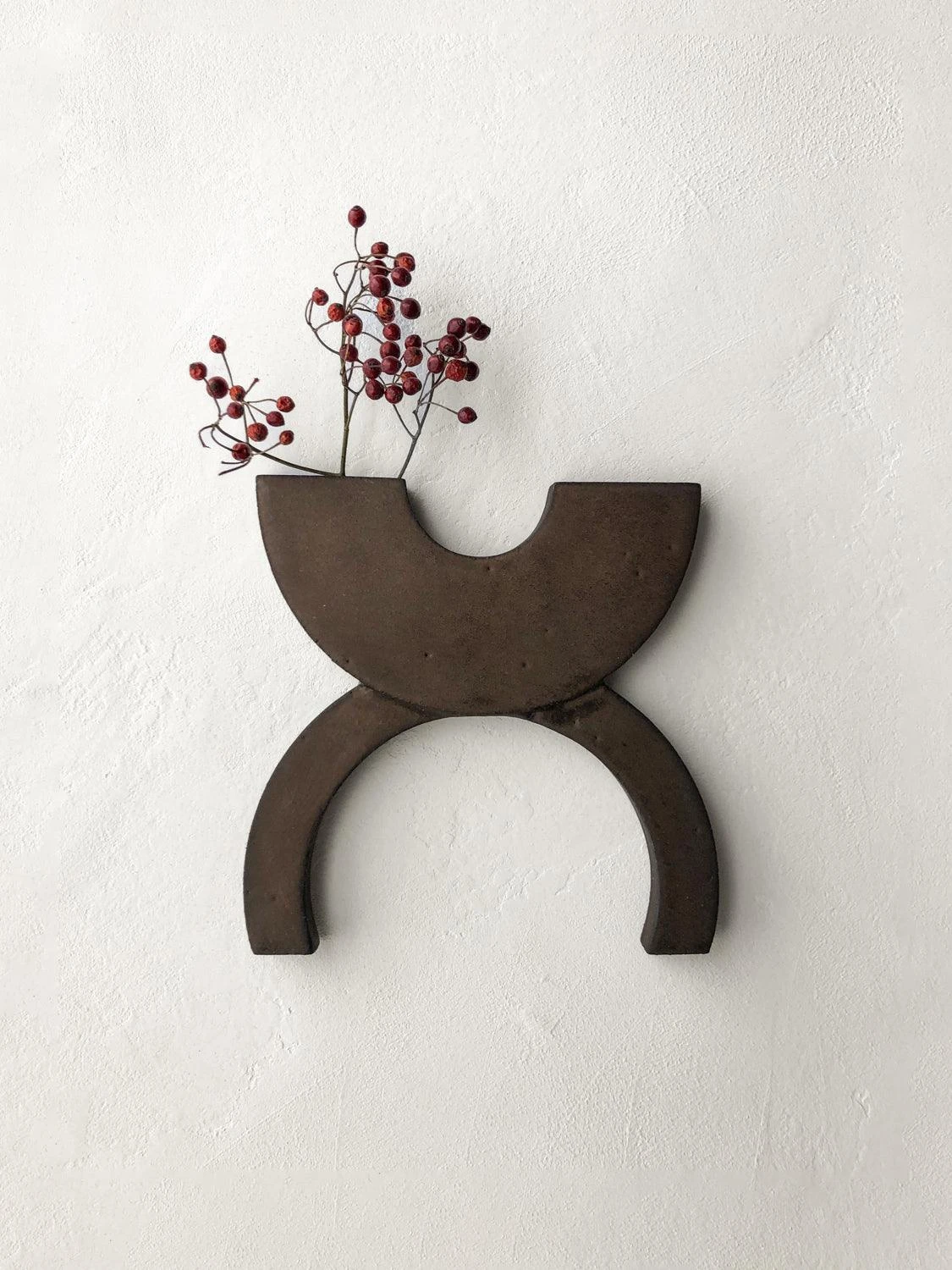 Tanaka Geometric Wall Vase - #5 3 Tanaka Geometric Wall Vase - #5