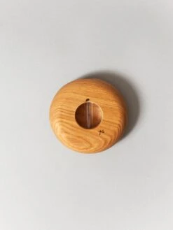 Usuda Wooden Hanging Vase - Elm -Rikumo Kenji Usuda Wooden Hanging Vase Elm 2