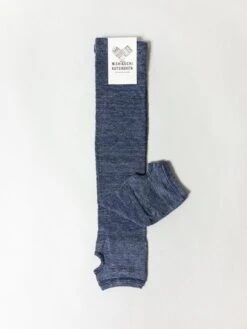 Knitwin Linen Arm Cover -Rikumo Knitwin Linen Arm Cover Navy 3