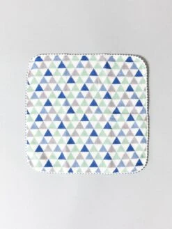 Haikara Little Handkerchief - Triangle 14 Haikara Little Handkerchief - Triangle -Rikumo Kontex Haikara Little Handkerchief Triangle Blue 2