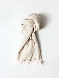 Haolu Cotton Wool Stole 11 Haolu Cotton Wool Stole -Rikumo Kontex Haolu Cotton Wool Stole Sand 1