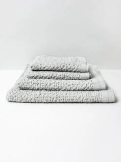 Lattice Linen Imabari Towel 10 Lattice Linen Imabari Towel -Rikumo Kontex Lattice Linen Ice Grey 1