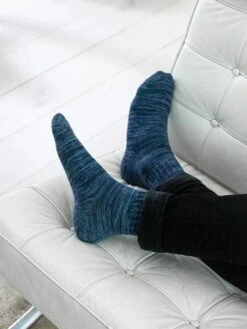 Mekke Socks -Rikumo Kontex Mekke Socks Heather Navy 3