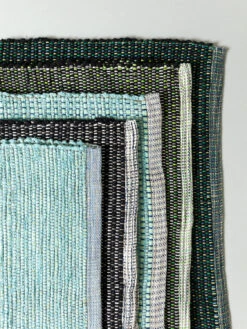 Moku Handwoven Rug -Rikumo Kontex Moku Handwoven Rug Blue 6