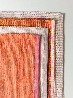 Moku Handwoven Rug -Rikumo Kontex Moku Handwoven Rug Pink 10