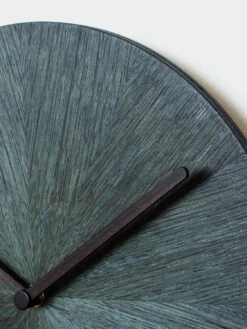 Rays Wall Clock 12 Rays Wall Clock -Rikumo MORIKOUGEI CO LTD Rays Wall Clock Indigo Oak 1