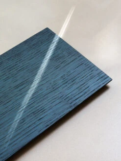 Tsuki-Jiri Indigo Oak Plate 17 Tsuki-Jiri Indigo Oak Plate -Rikumo MORIKOUGEI CO LTD Tsuki Jiri Indigo Oak Plate Lifestyle 4