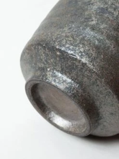 Youhen Ibushi Matcha Bowl 7 Youhen Ibushi Matcha Bowl -Rikumo Marui Seitou Co Youhen Matcha Bowl Ibushi Silver 3