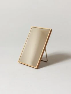 Hanada Stand Mirror -Rikumo Mika Hanada Stand Mirror Oak 1