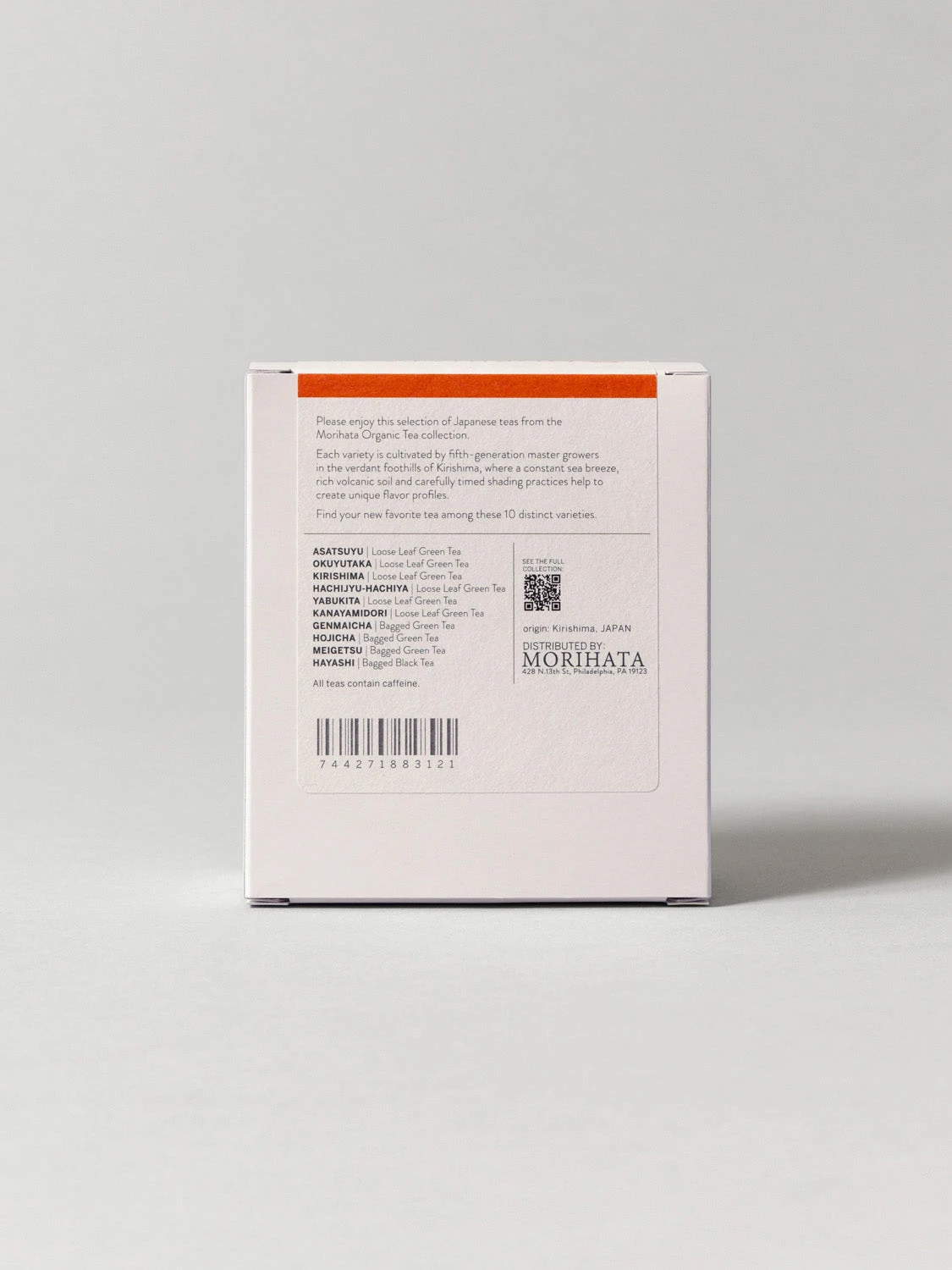 Morihata Organic Tea Tasting Set 6 Morihata Organic Tea Tasting Set - Image 4