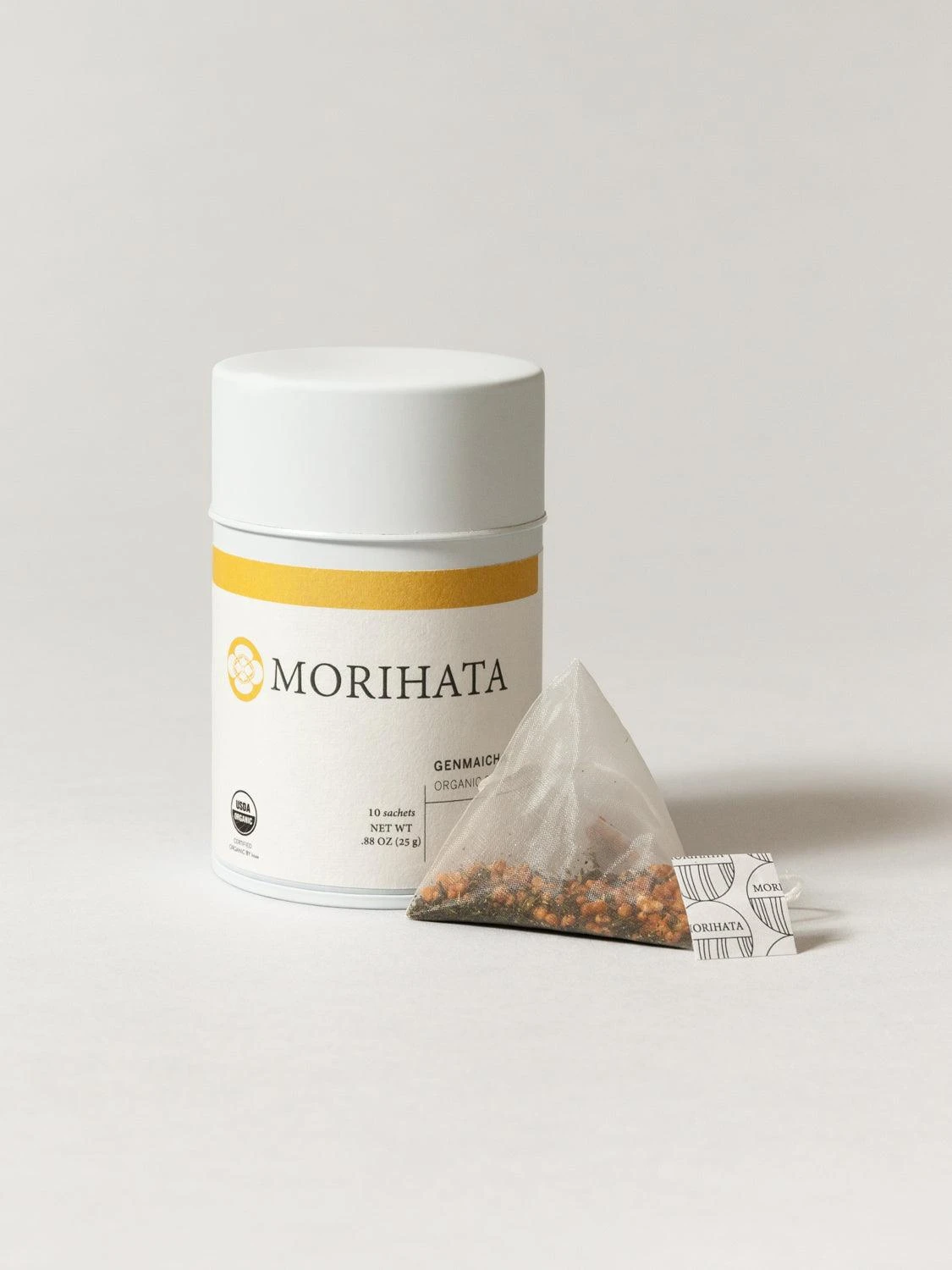 Morihata Organic Genmaicha Green Tea Bags 3 Morihata Organic Genmaicha Green Tea Bags