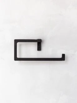 Kanamono Towel Hanger -Rikumo Muro Kanamono Towel Hanger Black 4
