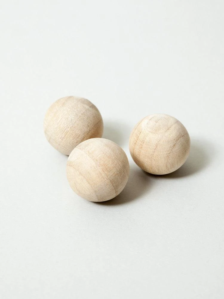 Camphor Wood Bath Ball 3 Camphor Wood Bath Ball