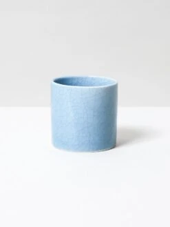 Nankei Banko Yaki Crackle Tea Cup 10 Nankei Banko Yaki Crackle Tea Cup -Rikumo Nankei Pottery Co Ltd Nankei Banko Yaki Crackle Tea Cup Blue 1