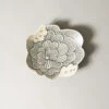 FUGA Wind Flower Plate - White 2 FUGA Wind Flower Plate - White -Rikumo Naomitu Pottery FUGA Wind Flower Plate White 4
