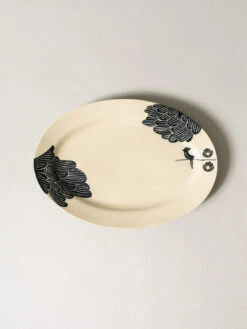 Oval Plate - Hibi