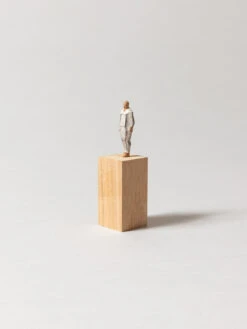 Olectronica Wooden Statuette - Natural -Rikumo Olectronica Wooden Statuette Natural A 1