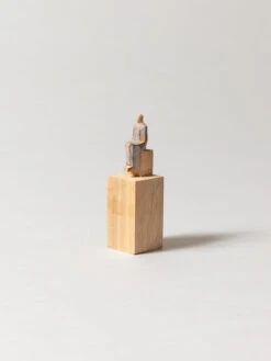 Olectronica Wooden Statuette - Natural -Rikumo Olectronica Wooden Statuette Natural A 3