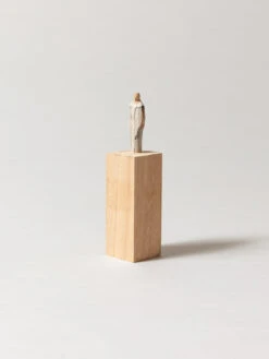 Olectronica Wooden Statuette - Natural -Rikumo Olectronica Wooden Statuette Natural B 1