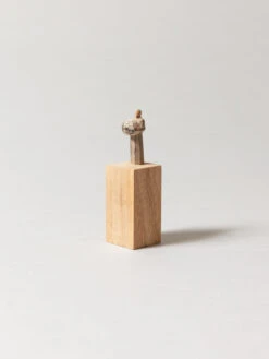 Olectronica Wooden Statuette - Natural -Rikumo Olectronica Wooden Statuette Natural B 2