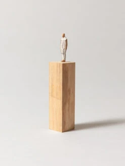 Olectronica Wooden Statuette - Natural -Rikumo Olectronica Wooden Statuette Natural C 2